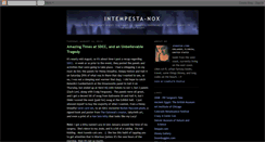 Desktop Screenshot of intempesta-nox.blogspot.com