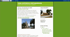 Desktop Screenshot of casahistoricaventaquemada.blogspot.com