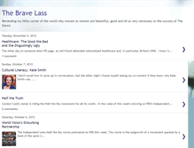 Tablet Screenshot of bravelass.blogspot.com