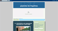 Desktop Screenshot of lasfregolinas.blogspot.com