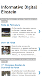 Mobile Screenshot of informativodigitaleinstein.blogspot.com