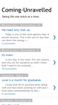 Mobile Screenshot of coming-unravelled.blogspot.com