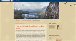 Desktop Screenshot of climbercoollist.blogspot.com