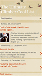 Mobile Screenshot of climbercoollist.blogspot.com