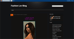 Desktop Screenshot of fashionlev.blogspot.com