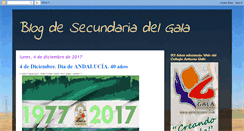 Desktop Screenshot of blogdesecundariadelgala.blogspot.com