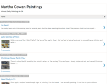 Tablet Screenshot of marthacowanpaintings.blogspot.com