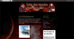 Desktop Screenshot of entredosmundosradio.blogspot.com