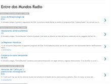 Tablet Screenshot of entredosmundosradio.blogspot.com