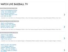 Tablet Screenshot of live-baseball-tv.blogspot.com