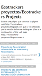 Mobile Screenshot of ecotrackers-projects.blogspot.com