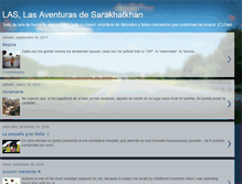Tablet Screenshot of lasaventurasdesarakhatkhan.blogspot.com