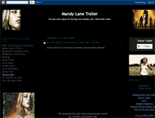 Tablet Screenshot of mandy-lane-trailer.blogspot.com