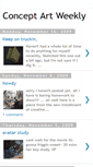 Mobile Screenshot of conceptartweekly.blogspot.com
