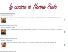 Tablet Screenshot of nonnasole.blogspot.com