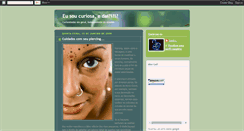 Desktop Screenshot of eusoucuriosa.blogspot.com