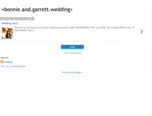 Tablet Screenshot of bonnieandgarrett.blogspot.com
