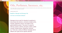 Desktop Screenshot of oilsandfragrances.blogspot.com