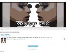 Tablet Screenshot of magique-doll.blogspot.com