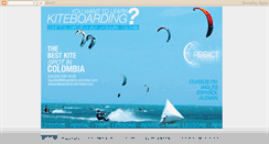 Desktop Screenshot of kiteaddictcolombia.blogspot.com