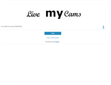 Tablet Screenshot of livemycams.blogspot.com