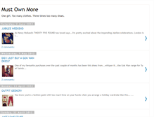 Tablet Screenshot of mustownmore.blogspot.com