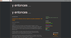 Desktop Screenshot of ientonces.blogspot.com