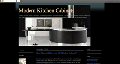 Desktop Screenshot of kitchencabinets-syed13398.blogspot.com