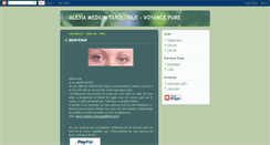 Desktop Screenshot of alexia-medium-tarologue.blogspot.com
