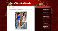 Desktop Screenshot of cherylcolehotmasala.blogspot.com