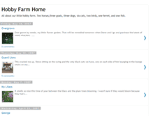 Tablet Screenshot of hobbyfarmhome.blogspot.com