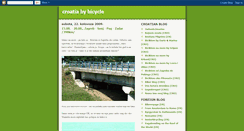 Desktop Screenshot of croatiabybicycle.blogspot.com