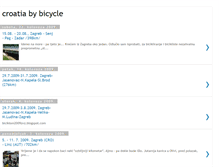 Tablet Screenshot of croatiabybicycle.blogspot.com