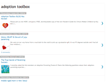 Tablet Screenshot of adoptiontoolbox.blogspot.com