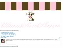 Tablet Screenshot of lolassugarrush.blogspot.com