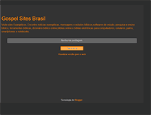 Tablet Screenshot of gospelsites.blogspot.com