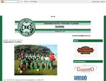 Tablet Screenshot of bandeirantefc.blogspot.com