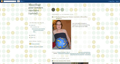 Desktop Screenshot of maquillage-enceinte.blogspot.com