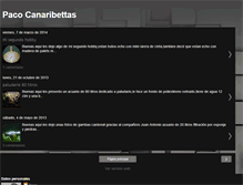 Tablet Screenshot of canaribettas.blogspot.com