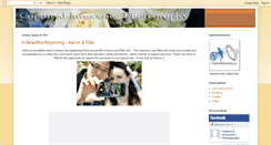 Desktop Screenshot of capturedinnocencephotography.blogspot.com