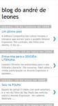 Mobile Screenshot of blogdoandredeleones.blogspot.com