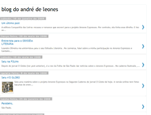 Tablet Screenshot of blogdoandredeleones.blogspot.com