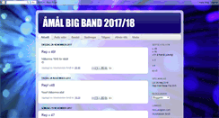 Desktop Screenshot of amalbigband.blogspot.com