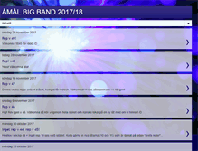 Tablet Screenshot of amalbigband.blogspot.com