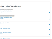 Tablet Screenshot of free-ladies-tatto-picture.blogspot.com