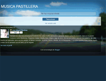 Tablet Screenshot of musicapastillera.blogspot.com