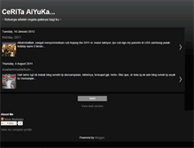 Tablet Screenshot of ceritaaiyuka.blogspot.com