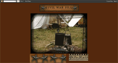 Desktop Screenshot of civilwarjill.blogspot.com