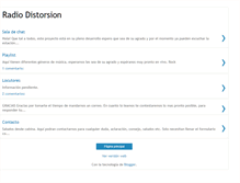 Tablet Screenshot of distorsion-fm.blogspot.com