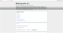 Desktop Screenshot of bibliografiaai.blogspot.com